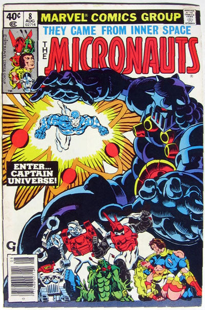 Micronauts V1 #8 1st Captain Universe