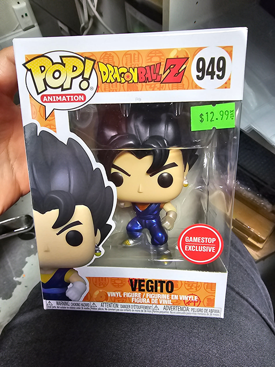 Funko Pop! Dragon Ball Z VEGITO #949 GameStop Exclusive