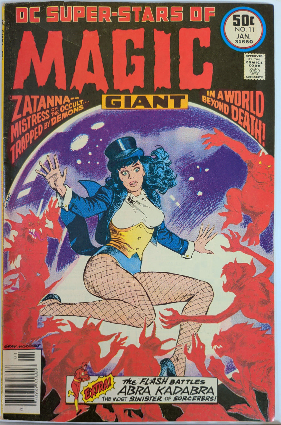 DC Super-Stars #11 (1977) Super-Stars of Magic featuring Zatanna