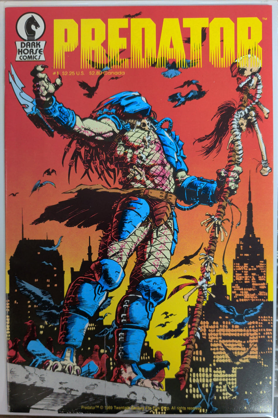 Predator #1 (1989 first print) 1st app Predator in comics