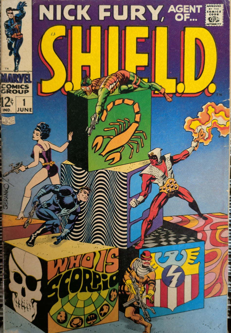 Nick Fury, Agent of S.H.I.E.L.D #1 (1968) VG-