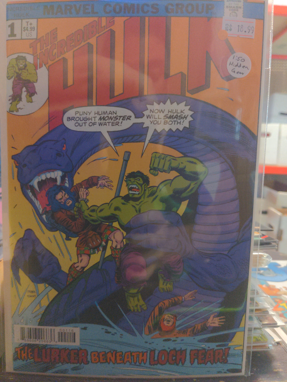Incredible Hulk #1 (2023) 1:50 Herb Trimpe Hidden Gem variant