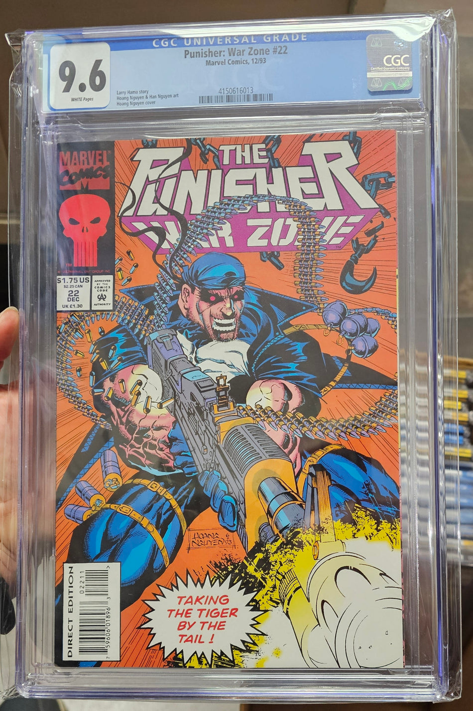 CGC 9.6 Punisher War Zone #22 1993