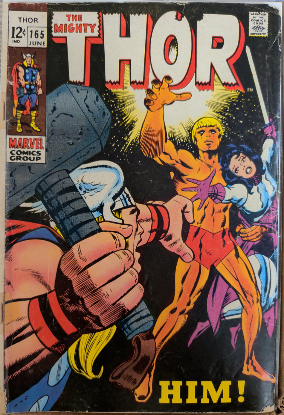 Thor #165 (1969) 1st appearance of HIM