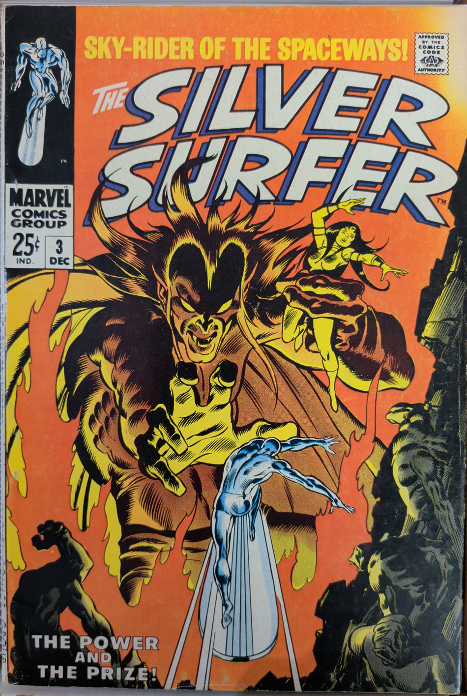Silver Surfer #3 (1968) 1st Mephisto