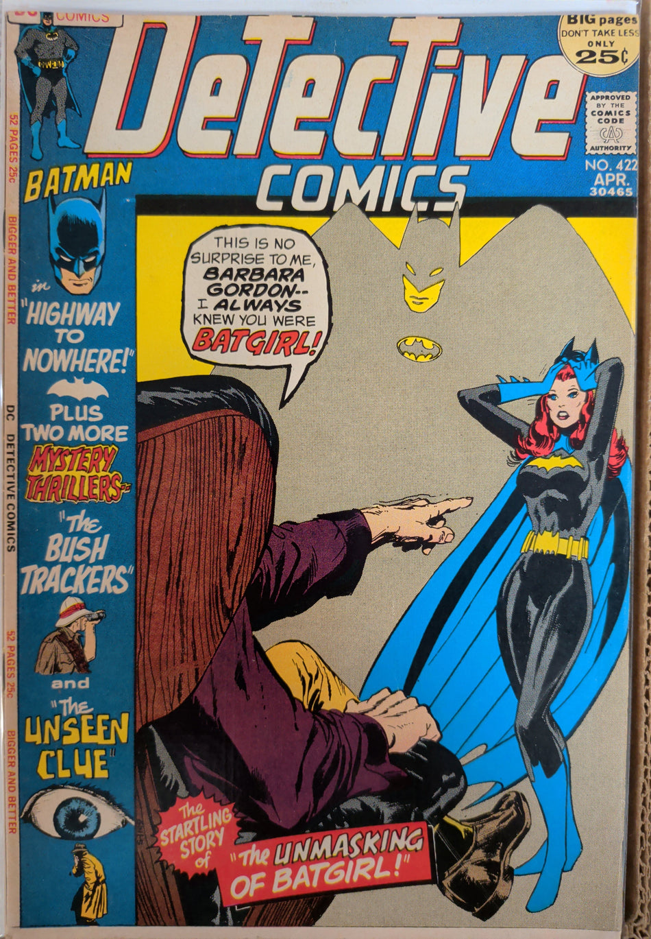 Detective Comics #422 (1972) Neal Adams cover art