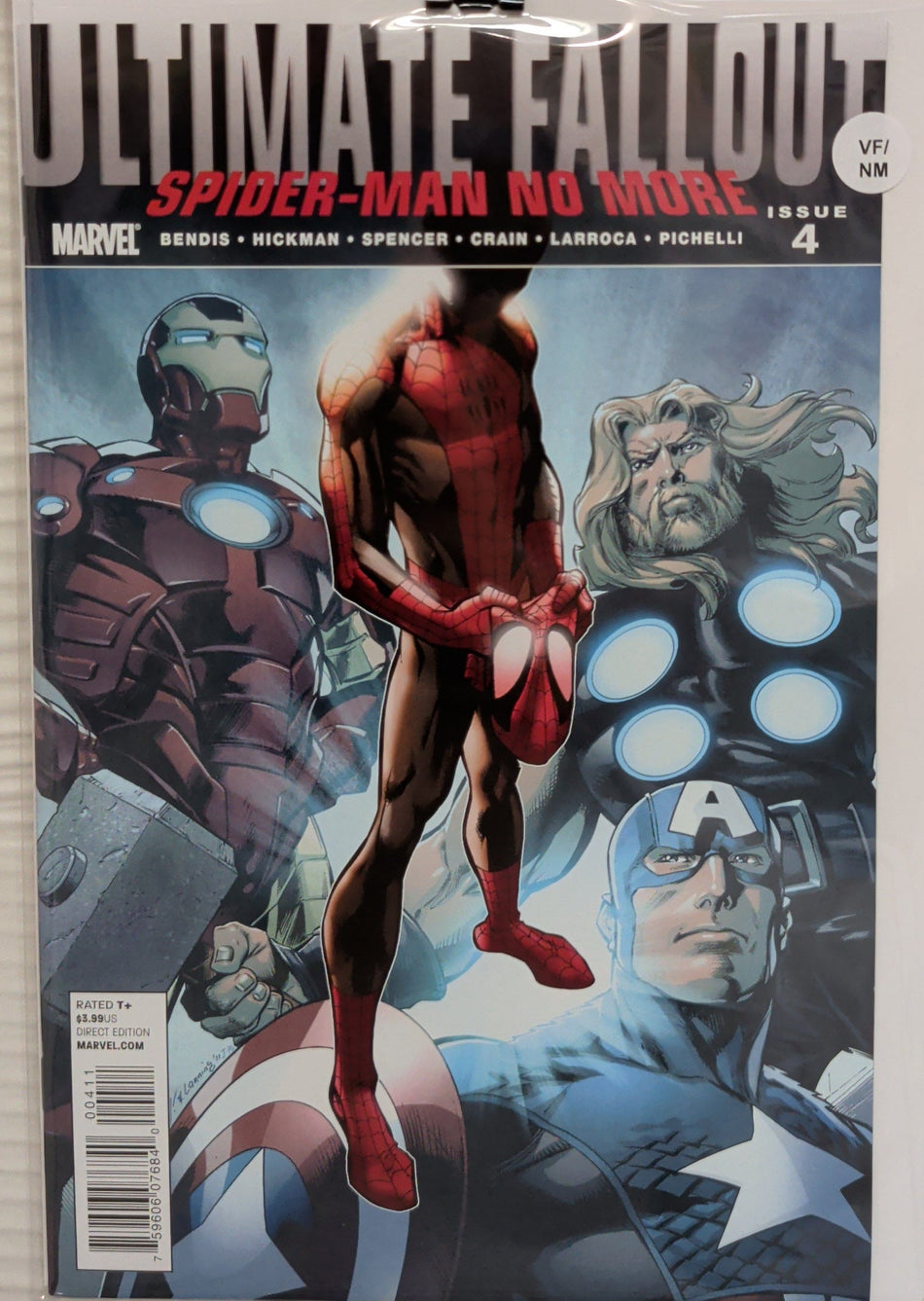 Ultimate Fallout #4 (VF/NM) 1st Miles Morales