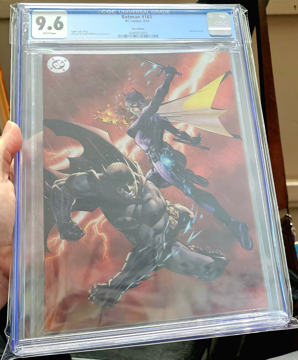 CGC 9.6 Batman #161 CVR F Jim Lee & Scott Williams Foil Variant