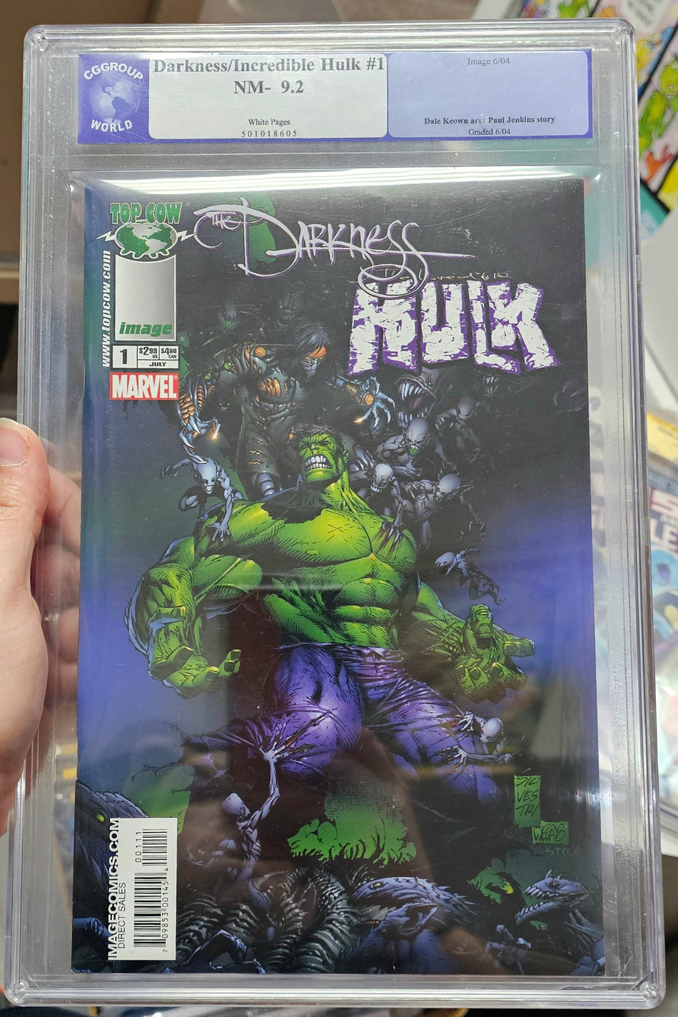 CGGroup 9.2 Darkness/Incredible Hulk #1 Marc Silvestri Cover