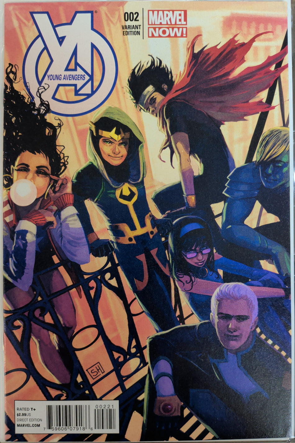 Young Avengers #2 (Rare 2013 1:50 Stephanie Hans variant)