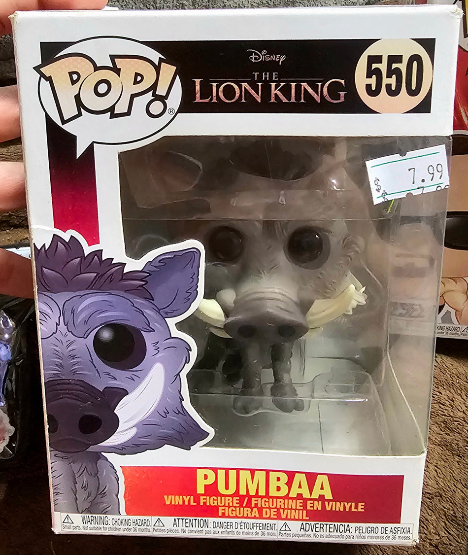 Funko Pop Pumbaa #550 Vinyl Figure