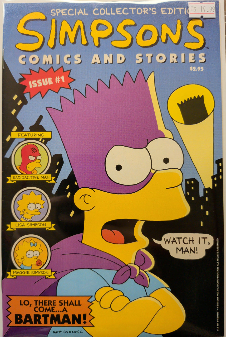 Simpsons Comics and Stories #1