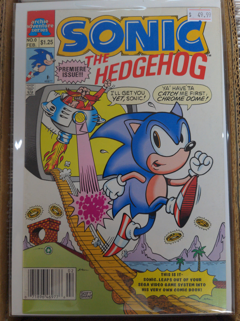 Sonic the Hedgehog #0 (1993 mini-series)