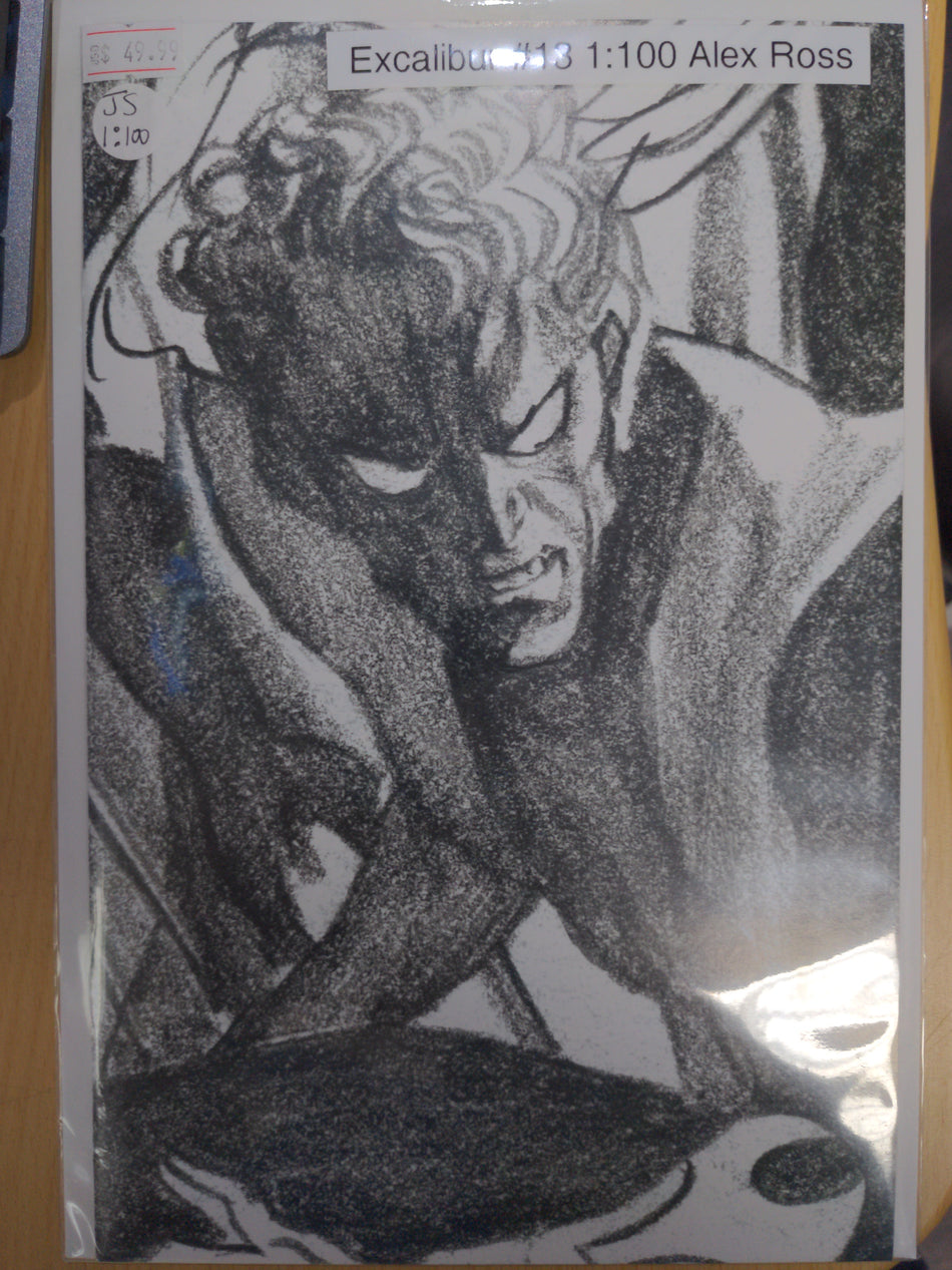 Excalibur (2020) #13 1:100 Alex Ross Nightcrawler Timeless Sketch virgin variant
