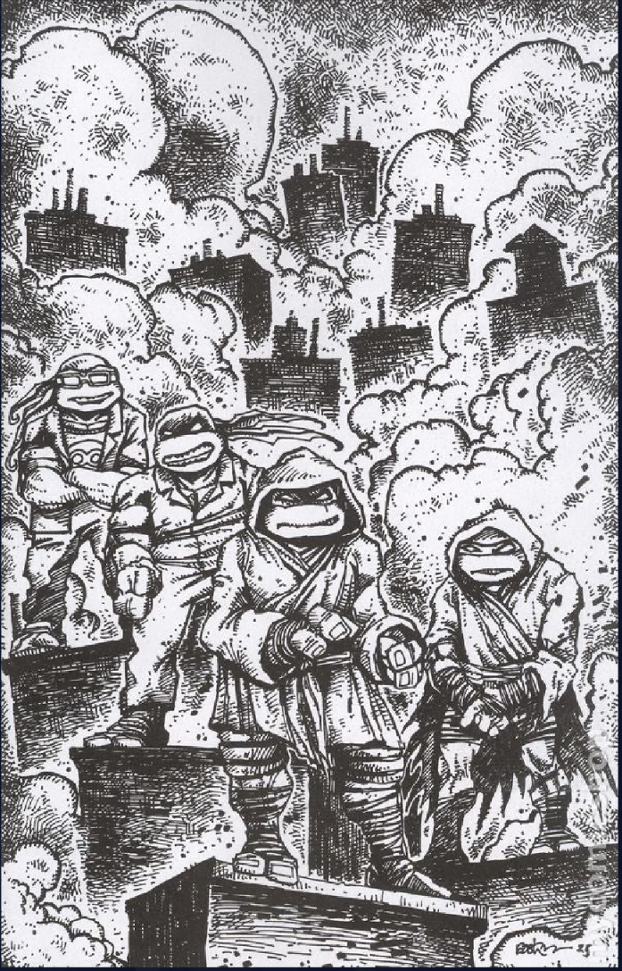 Teenage Mutant Ninja Turtles #10 Variant RI 1:10 Eastman Full Art (07/16/25)