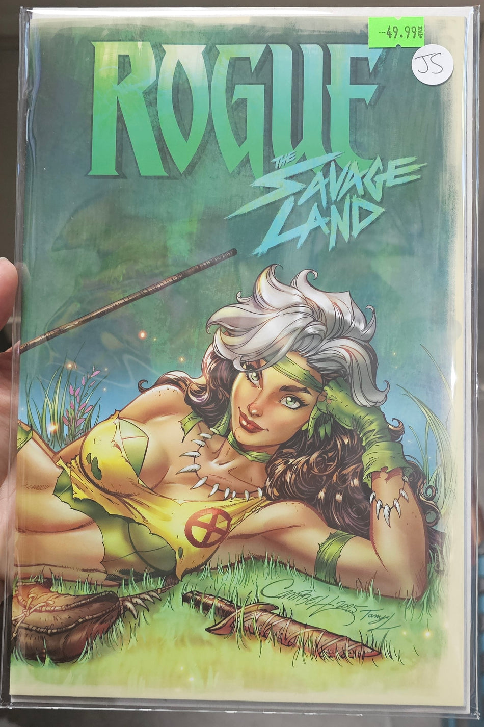 Rogue Savage Land #5 J Scott Campbell LTD 3,000