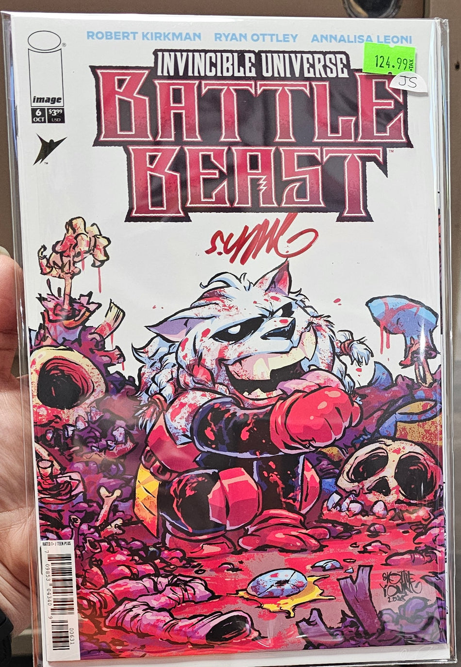 Battle Beast #6 Skottie Young Exclusive Variant LTD 1,000 Copies SIGNED