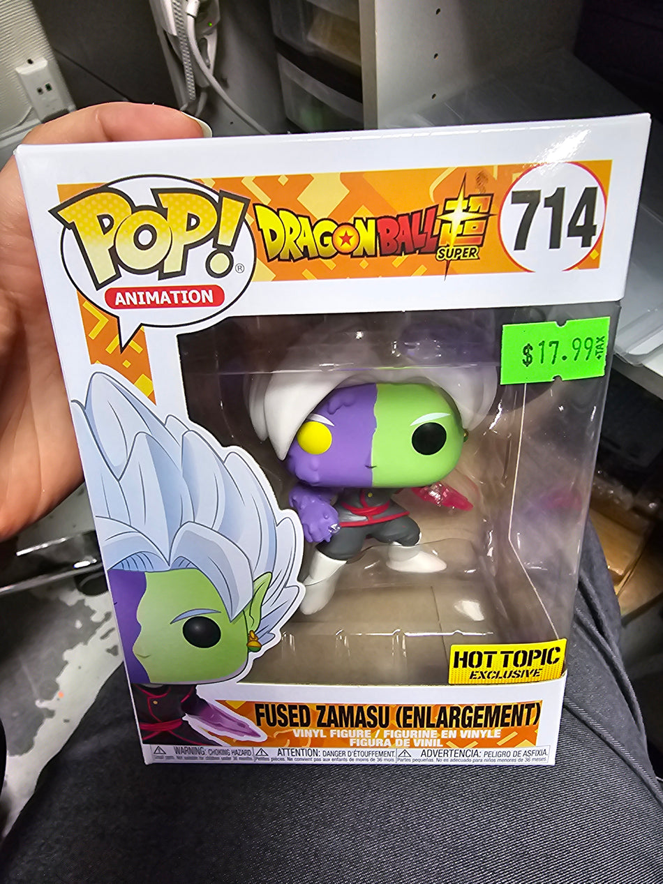 Funko Pop! Dragon Ball Z Fused Zamasu (Enlargement) #714 Hot Topic Exclusive