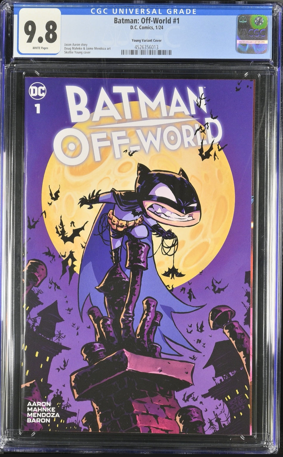 CGC 9.8 Batman Off-World #1 Skottie Young Exclusive Variant [LTD to 3,000]