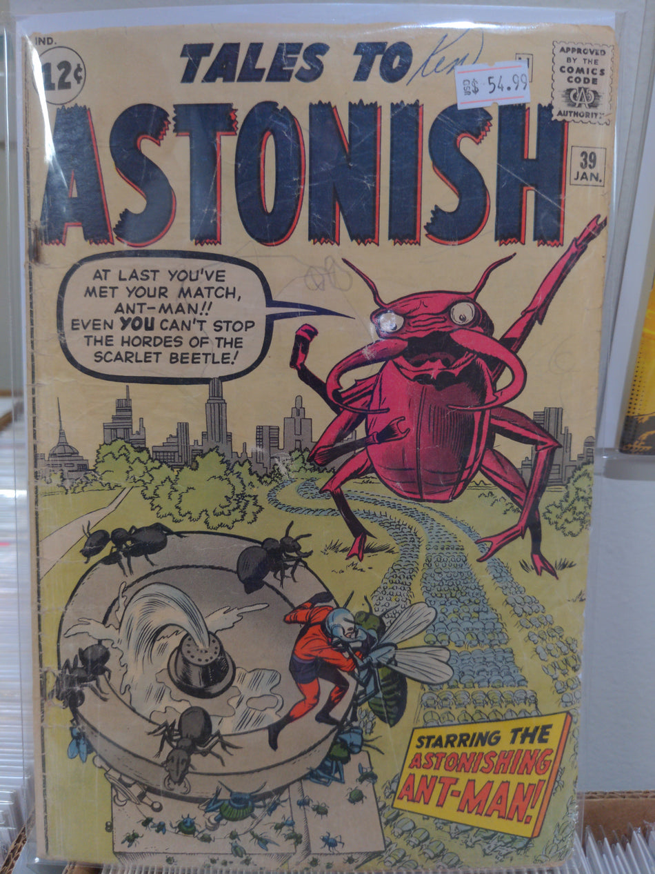 Tales to Astonish #39