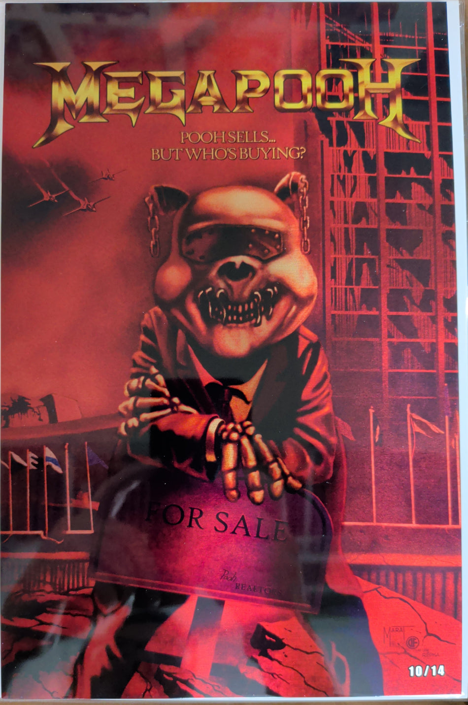 Do You Pooh? #1 (Metal cover - Megadeth homage variant)