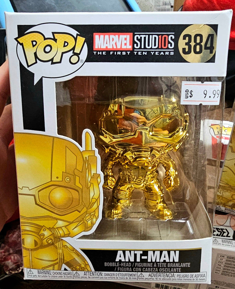Funko Pop Ant-Man #384 Gold Vinyl Figure