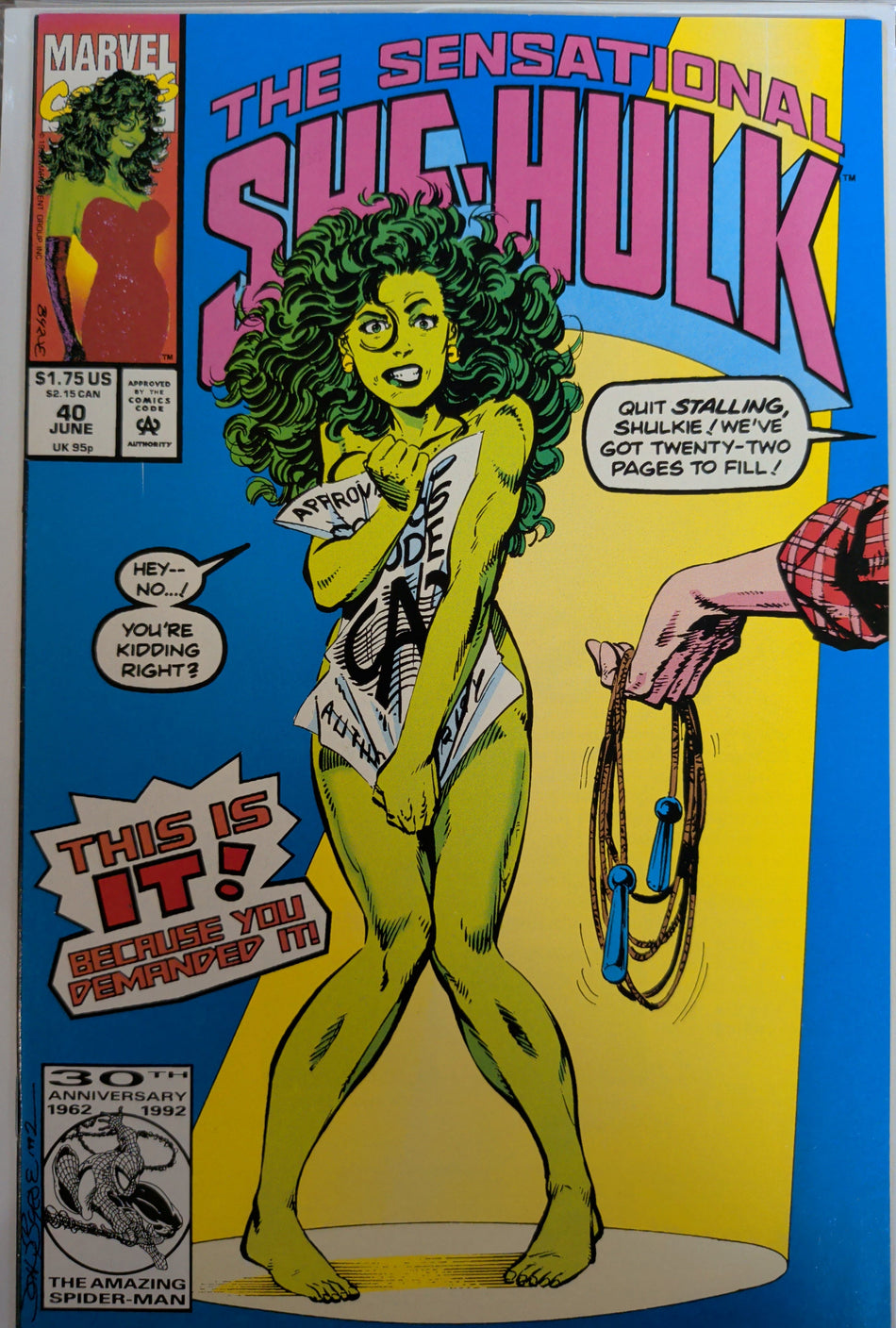 Sensational She-Hulk #40 (1992)