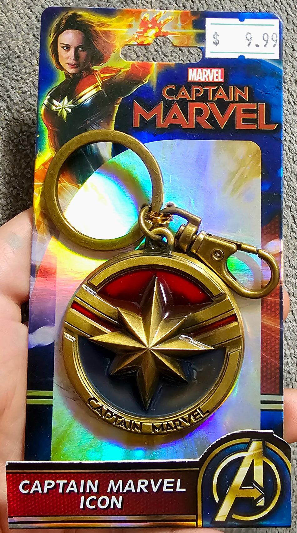 Marvel Captain Marvel ICON Keychain