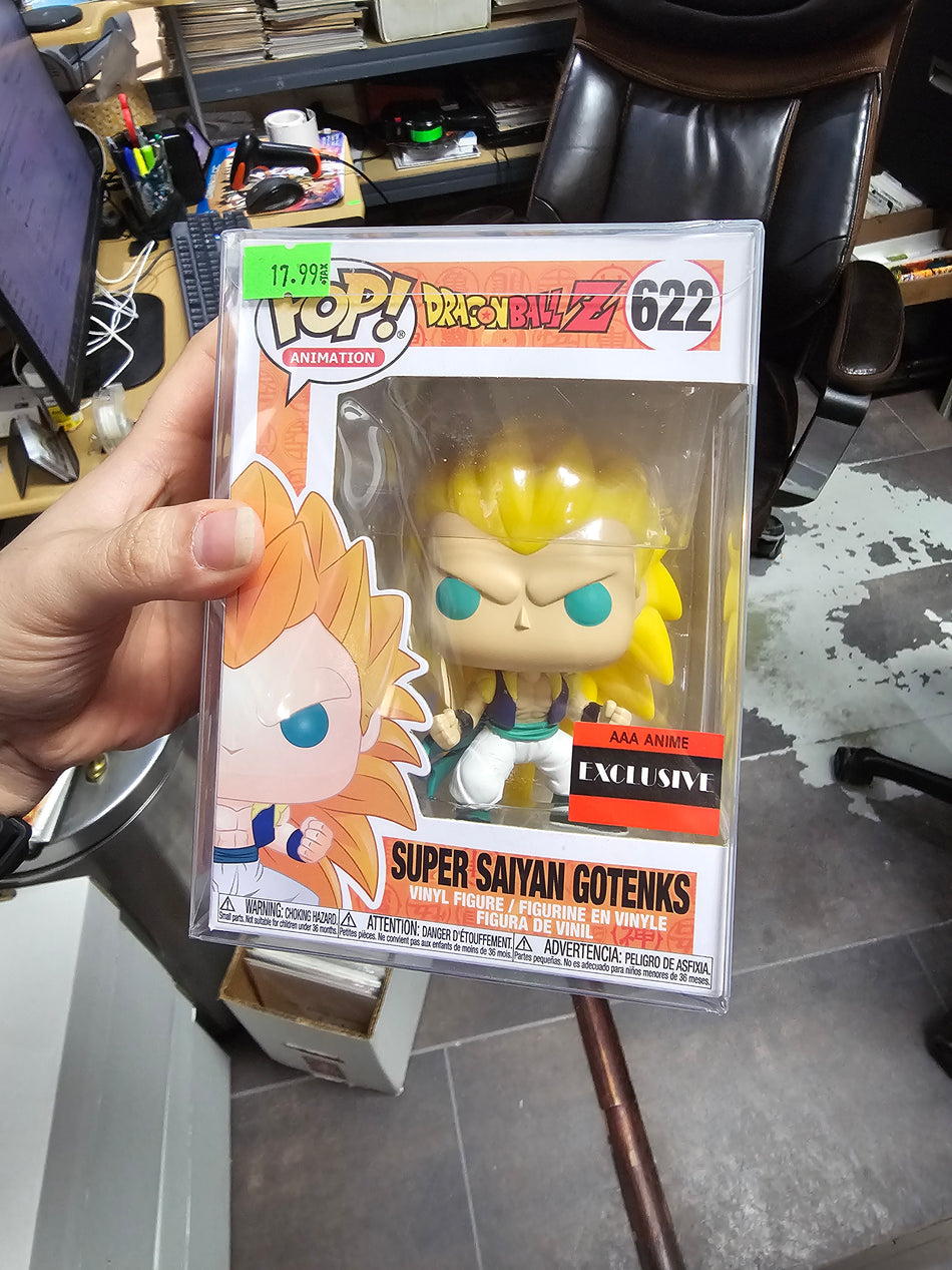 Funko Pop! Dragon Ball Z Super Saiyan Gotenks #622 AAA Anime Exclusive