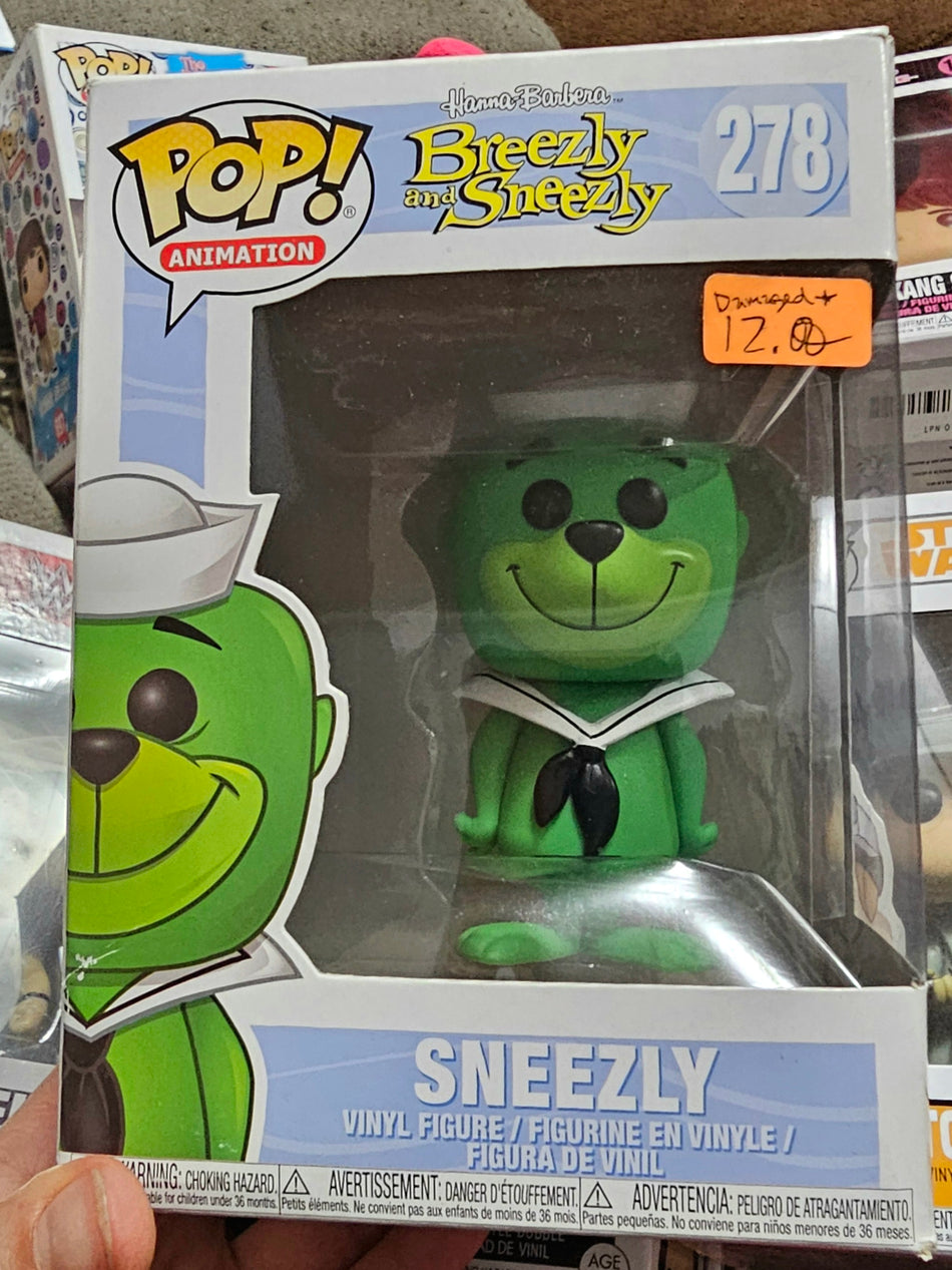 Funko Pop! Sneezly #278 Damaged Box
