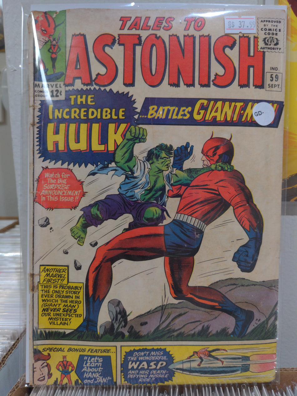 Tales to Astonish #59