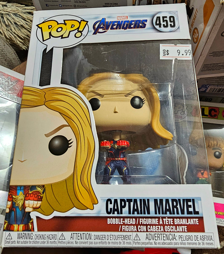 Funko Pop Marvel Captain Marvel #459 Vinyl Figure