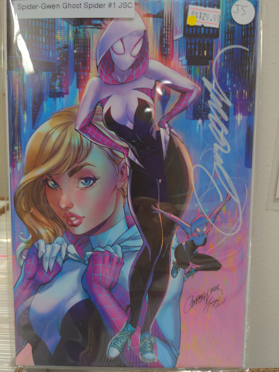 Spider-Gwen: The Ghost Spider (2024) #1 signed J. Scott Campbell virgin variant
