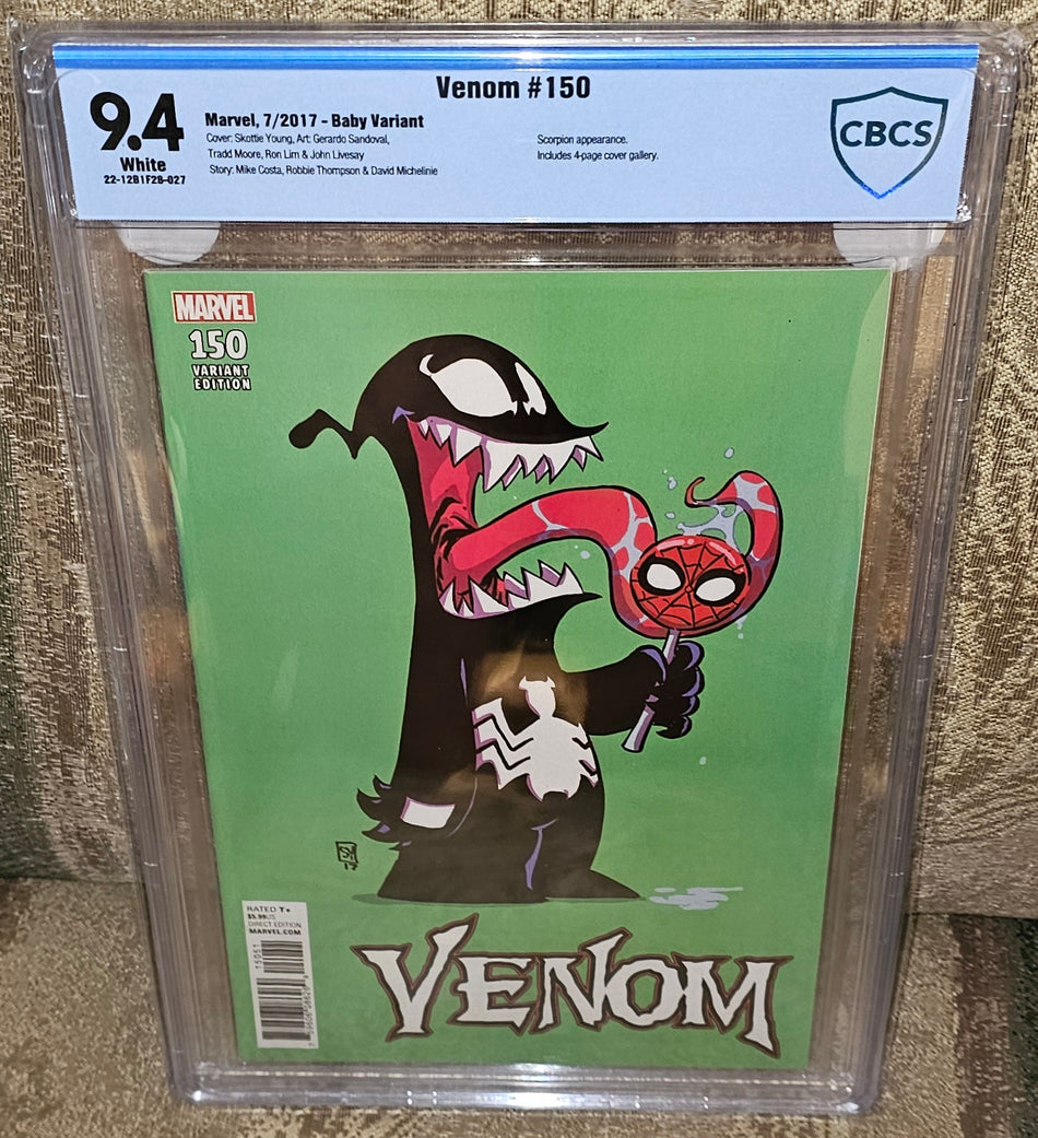 Venom #150 CBCS 9.4 Skottie Young Variant