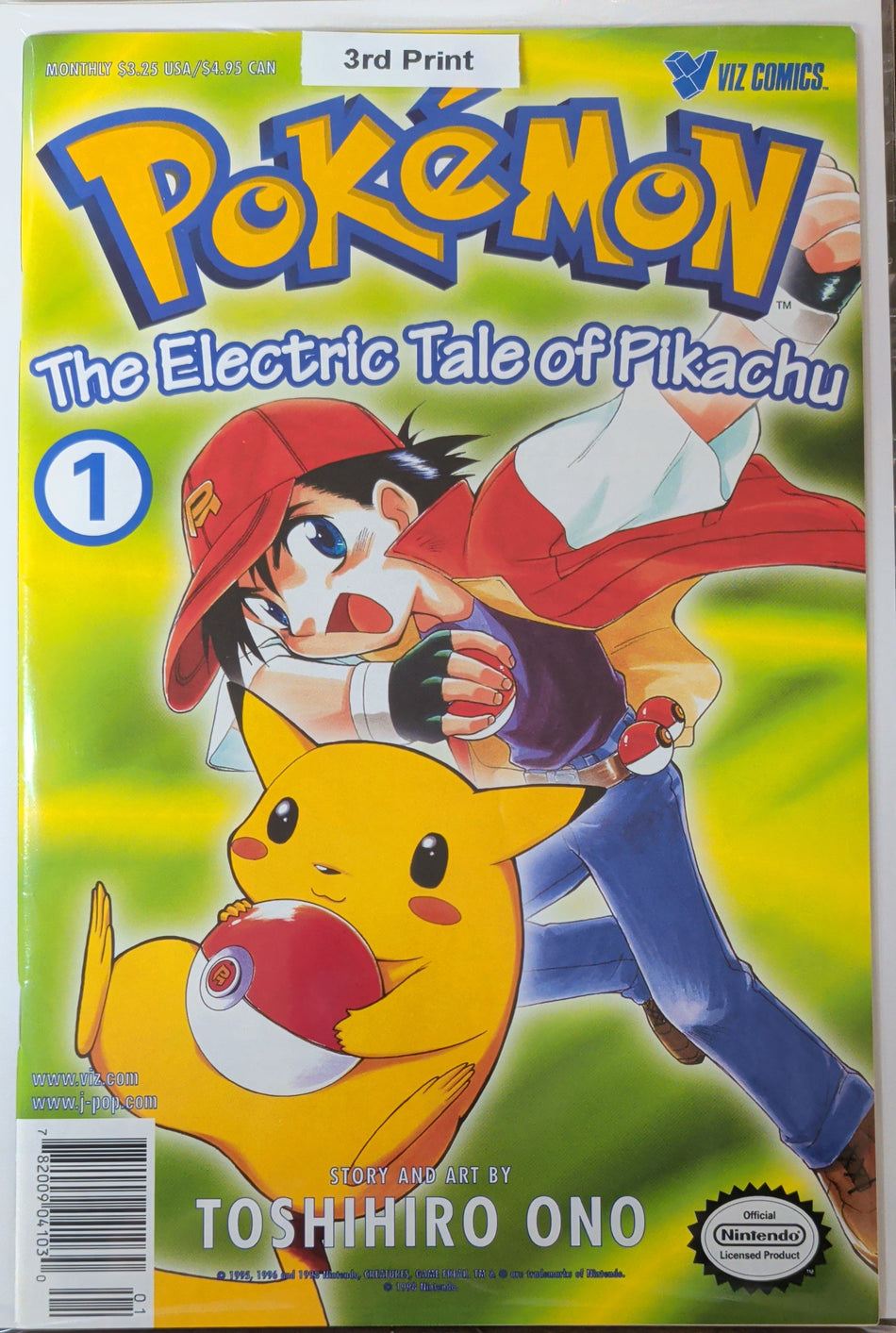 Pokemon: The Electric Tale of Pikachu #1