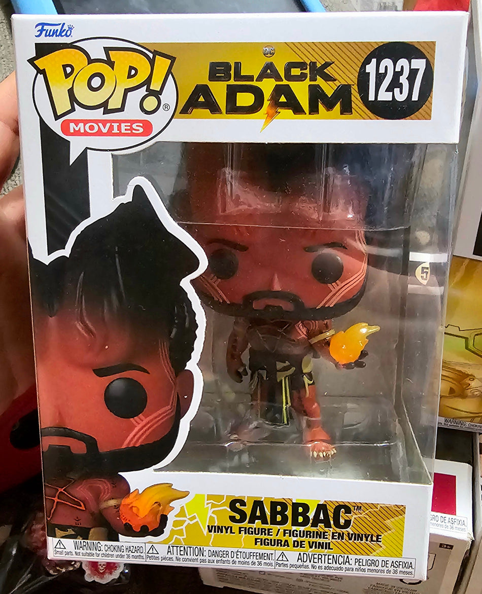 Funko Pop Black Adam Sabbac #1237 Vinyl Figure