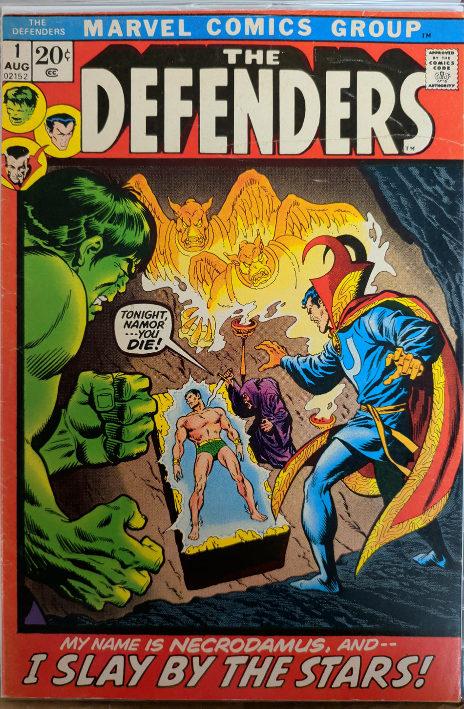 Defenders #1 (1972) 1st solo title
