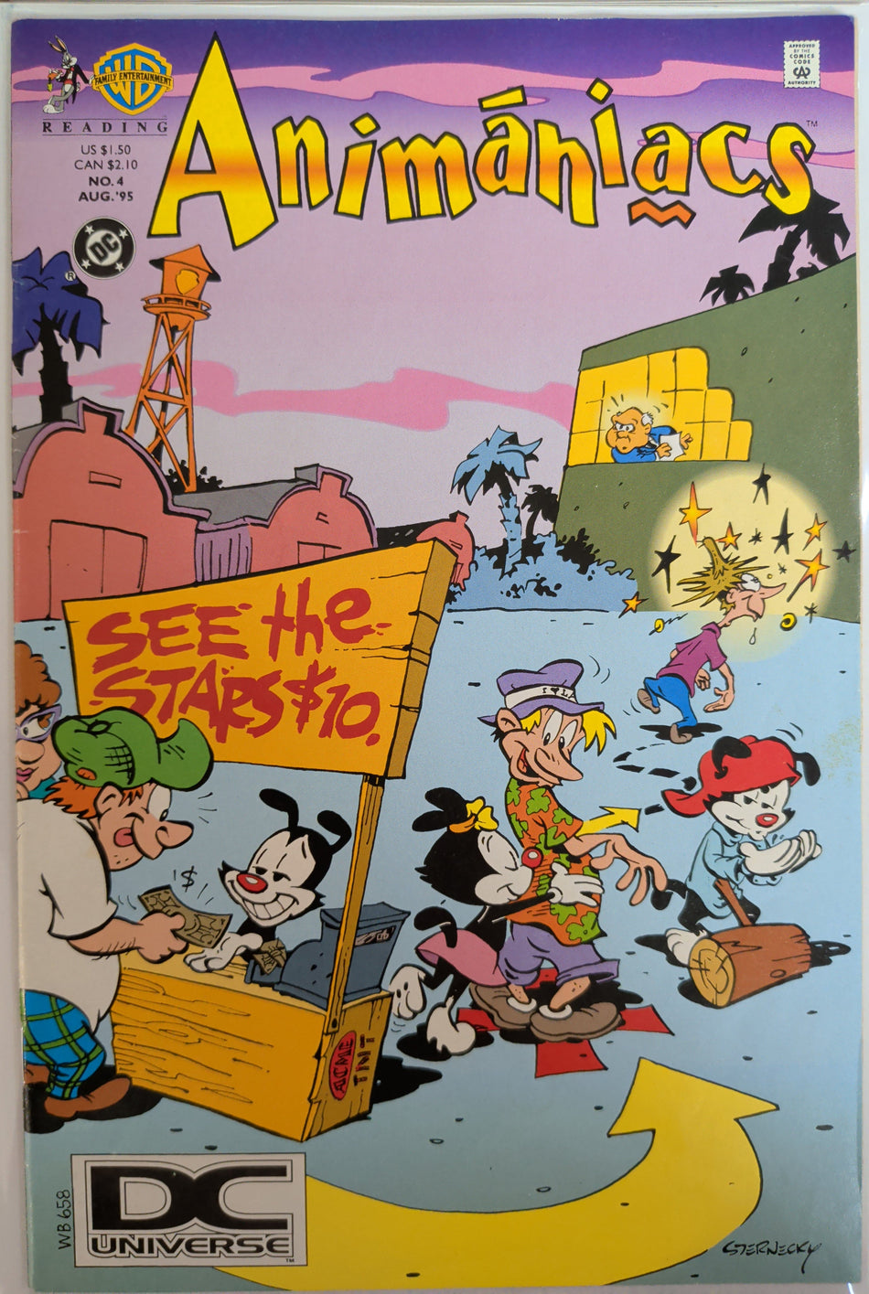 Animaniacs #4 (RARE!) DC Universe Logo variant
