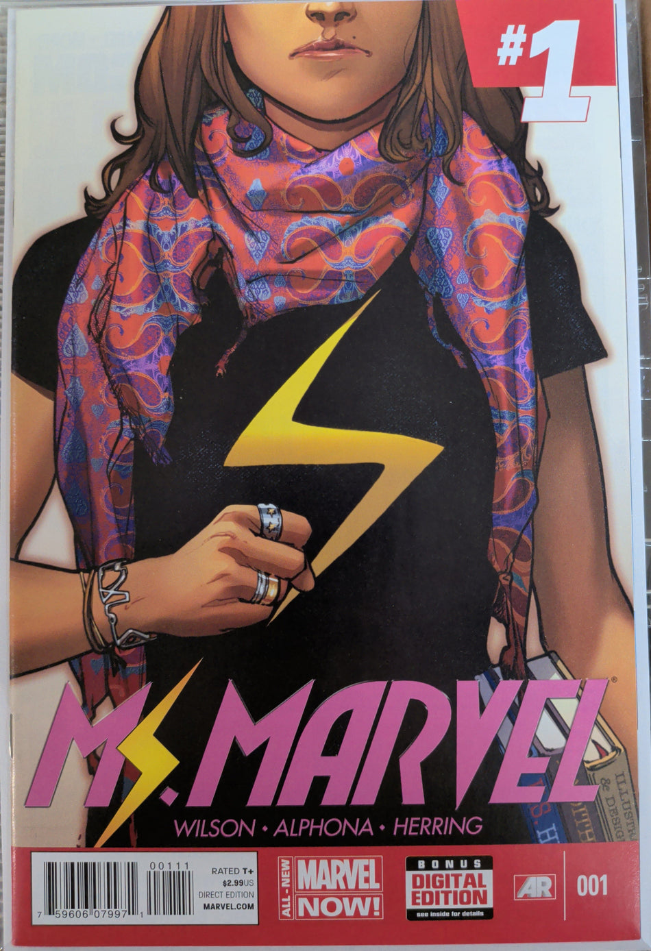 Ms. Marvel #1 (2014) 1st Kamala Khan solo series NM