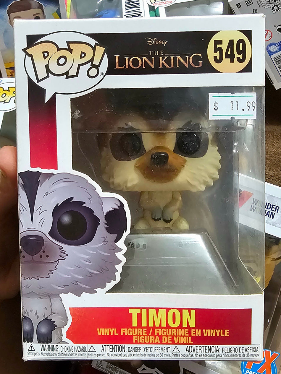 Funko Pop The Lion King Timon #549 Vinyl Figure