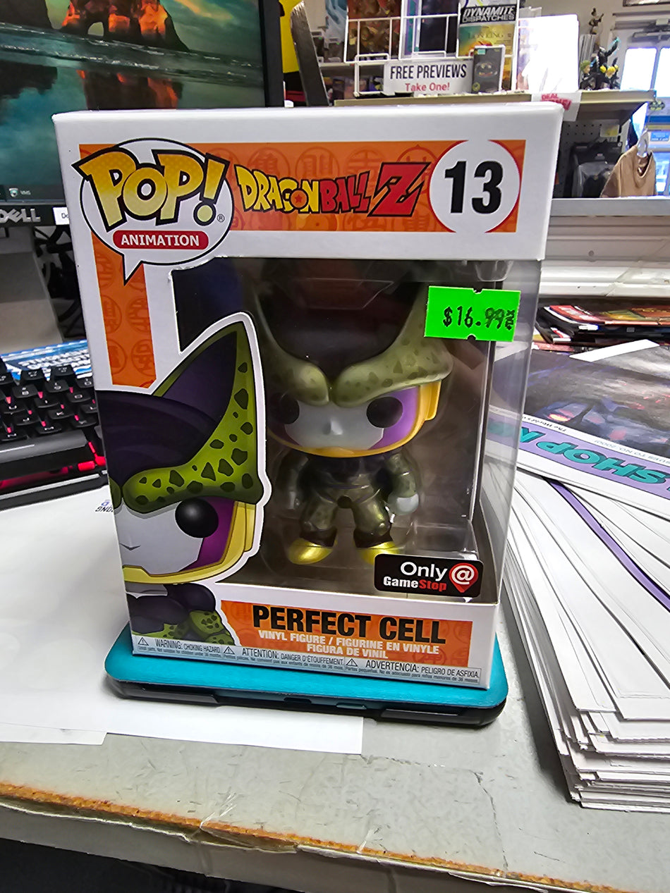 Funko Pop! Dragon Ball Z Perfect Cell #13 GameStop Exclusive