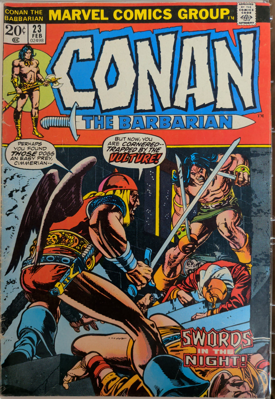 Conan the Barbarian #23 (1st appearance of Red Sonja)