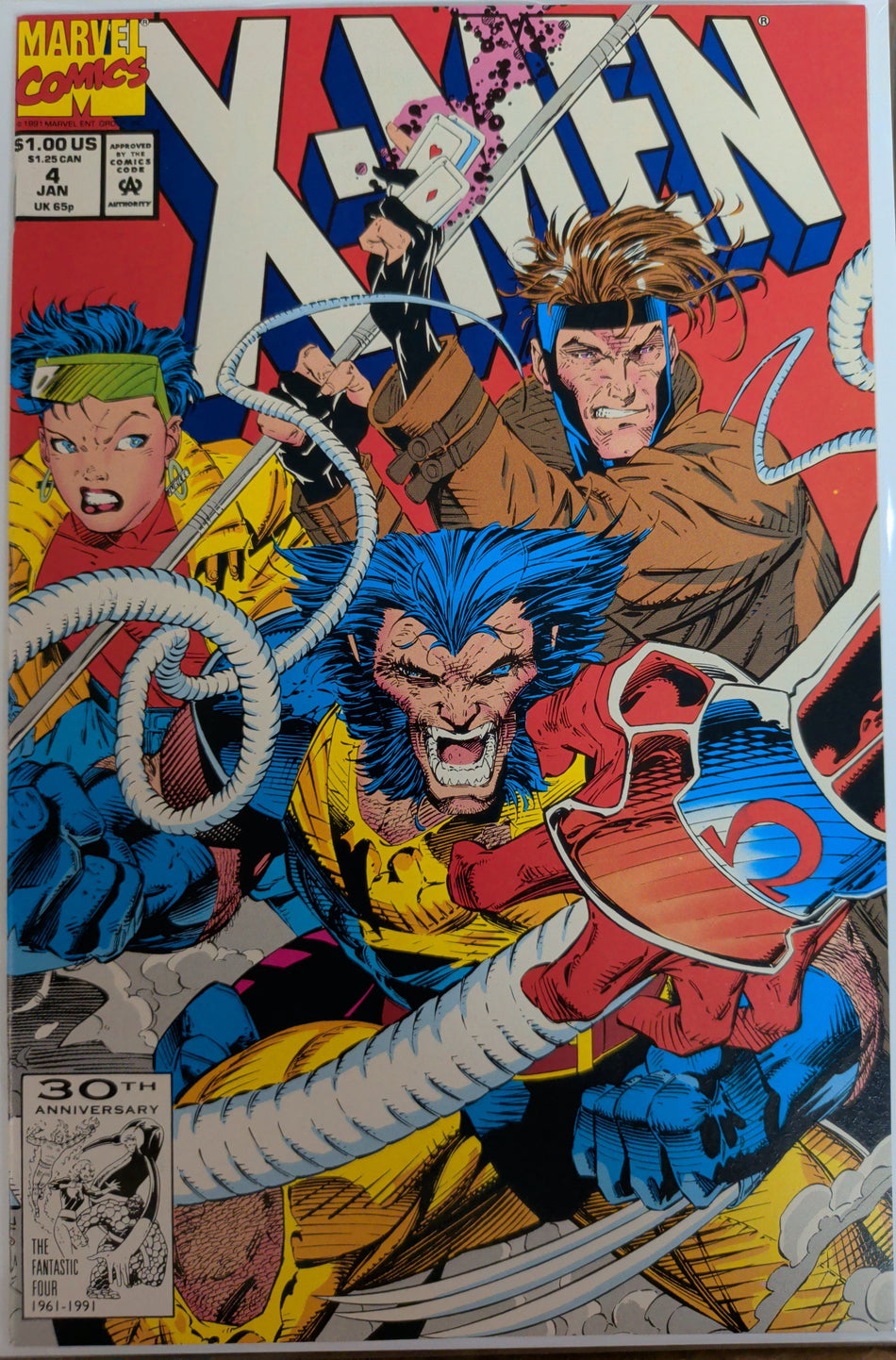 X-Men (1991) #4 - 1st Omega Red
