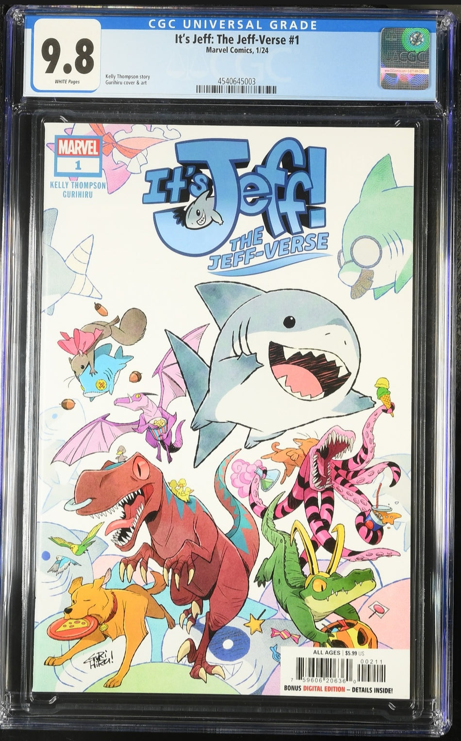 CGC 9.8 It's Jeff The Jeff-Verse #1