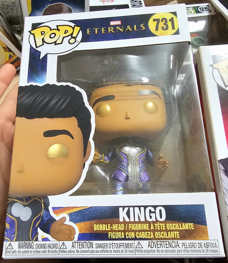 Funko Pop Eternals Kingo #741 Vinyl Figure