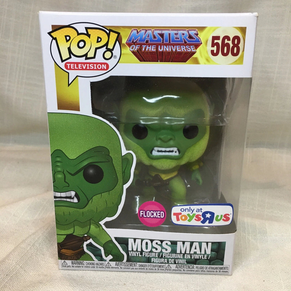 Funko Pop Masters of the Universe Moss Man #568 Flocked ToysRUS Exclusive