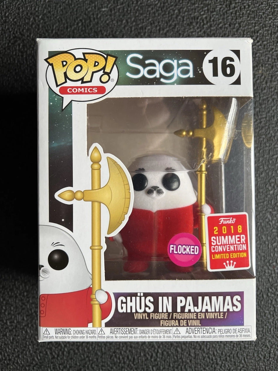 Funko Pop! Saga Ghus in Pajamas #16 Flocked 2018 Summer Con Excl