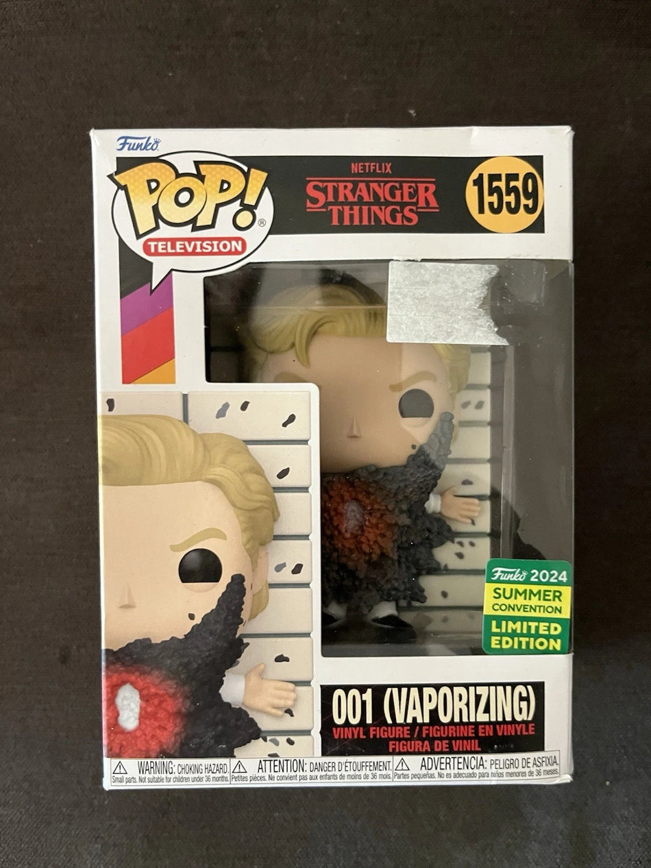 Funko Pop! Stranger Things 001 Vaporizing #1559 2024 Summer Con Excl