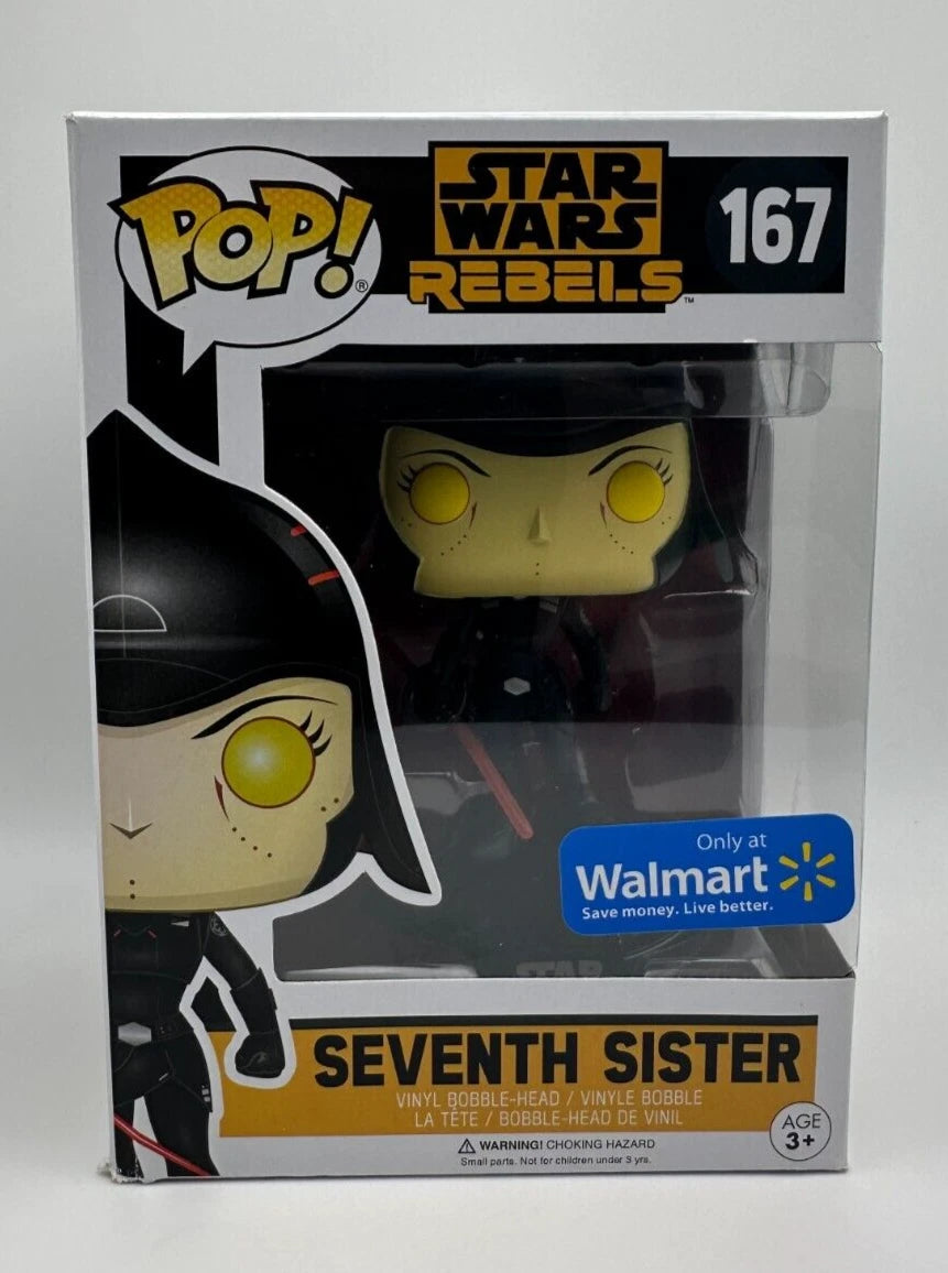 Funko Pop! Star Wars Rebels Seventh Sister #167 Walmart Excl