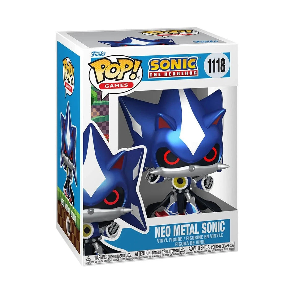 Funko Pop! Sonic The Hedgehog Neo Metal Sonic #1118